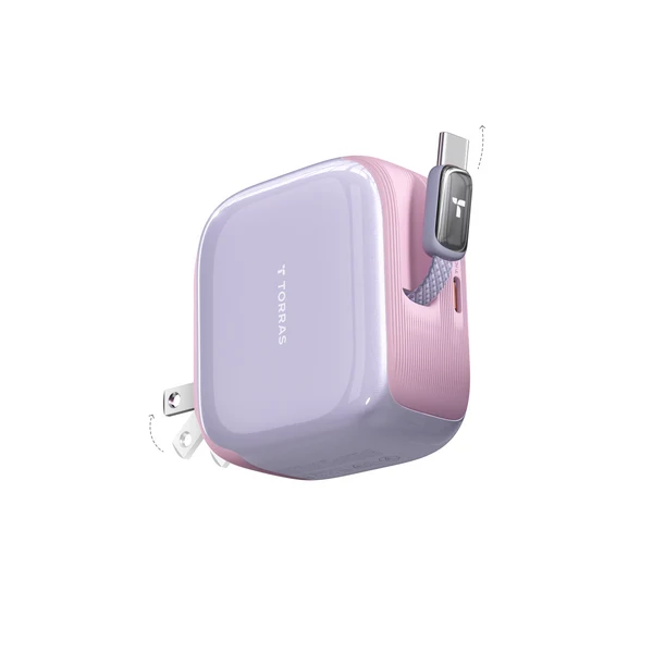 FlexLine Pro Retractable Fast Charger 60W
