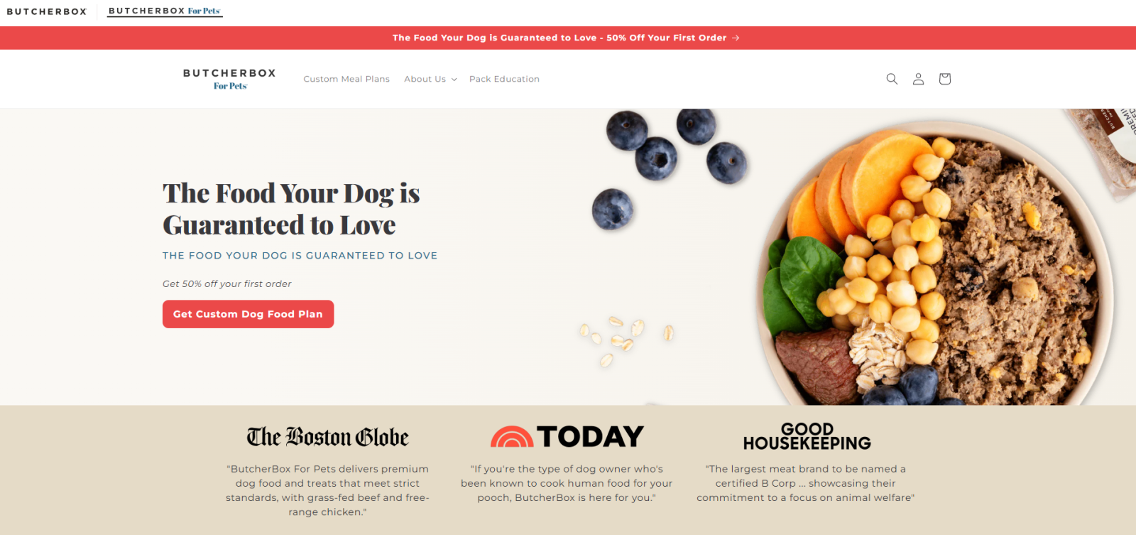DASH Dog Food